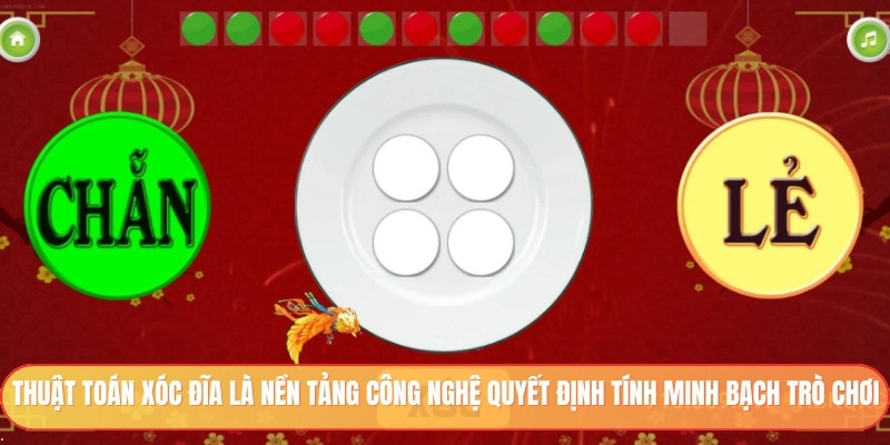 Thuật toán xóc đĩa là nền tảng công nghệ quyết định tính minh bạch trò chơi